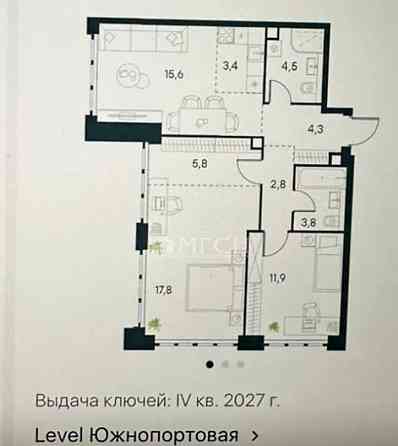 3-комн. квартира, 70 м2, 14/69 эт. Москва