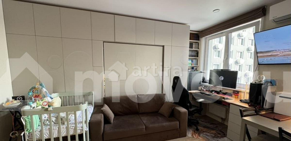 Студия, 27.7 м2, 9/23 эт. Москва - изображение 5