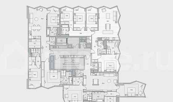 4-комн. пентхаус, 125.7 м2, 2/13 эт. Москва