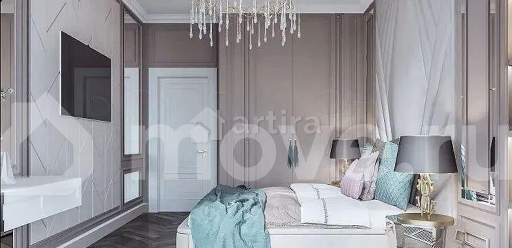 3-комн. апарт-ы, 90 м2, 47/78 эт. Москва - изображение 2