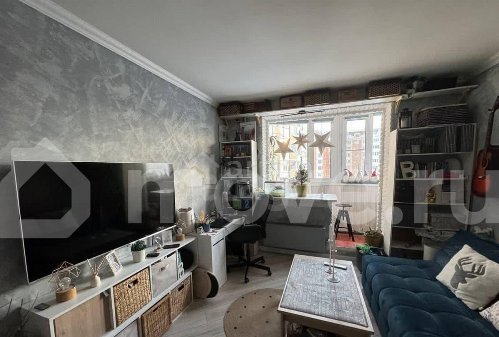 1-комн. квартира, 37.8 м2, 9/14 эт. Москва - изображение 1