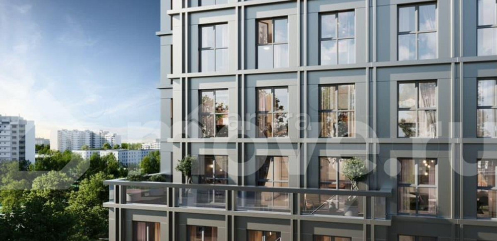 2-комн. квартира, 73.2 м2, 3/30 эт. Москва - изображение 2