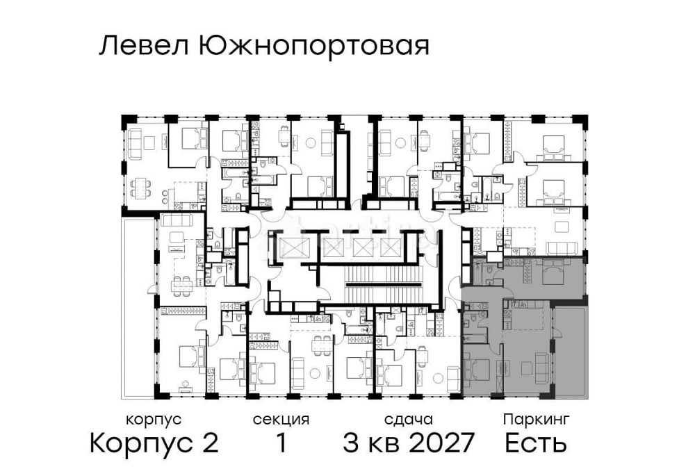 3-комн. квартира, 76 м2, 24/47 эт. Москва - изображение 12
