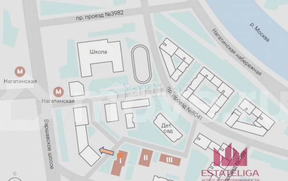 Студия, 30.2 м2, 21/28 эт. Москва - изображение 1