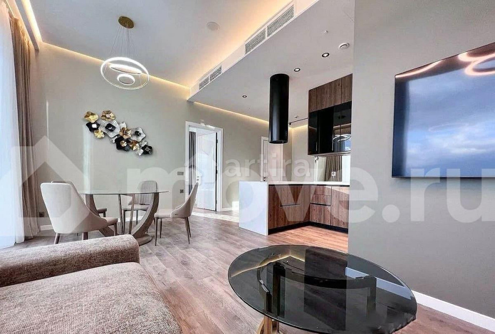 3-комн. апарт-ы, 100 м2, 44/78 эт. Москва - изображение 5