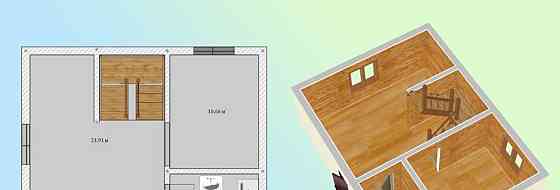 Дом, 80 м2, 6.38 сотки, 2 эт. Гатчина