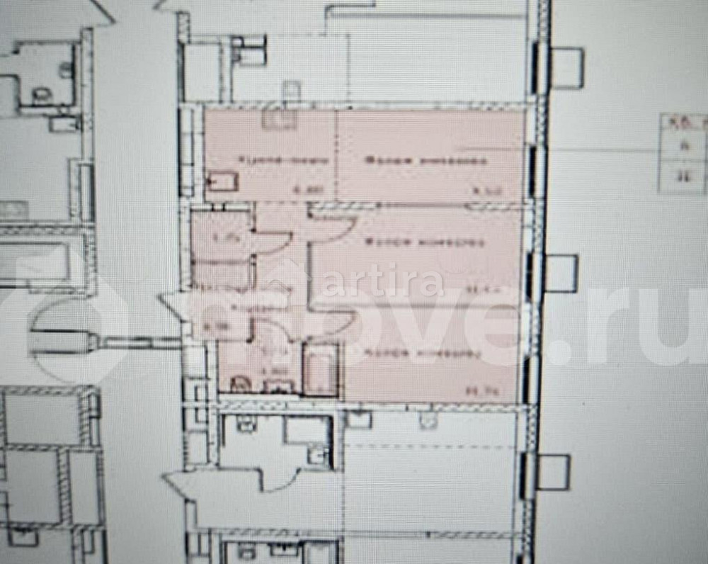 2-комн. квартира, 52 м2, 14/24 эт. Москва - изображение 1