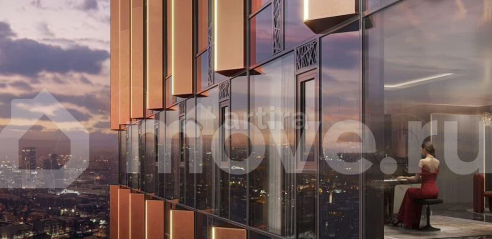 2-комн. пентхаус, 65.2 м2, 5/42 эт. Москва - изображение 5