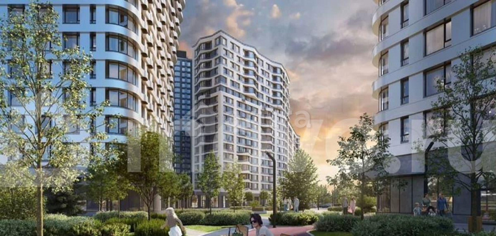 1-комн. квартира, 62.6 м2, 8/26 эт. Москва - изображение 2