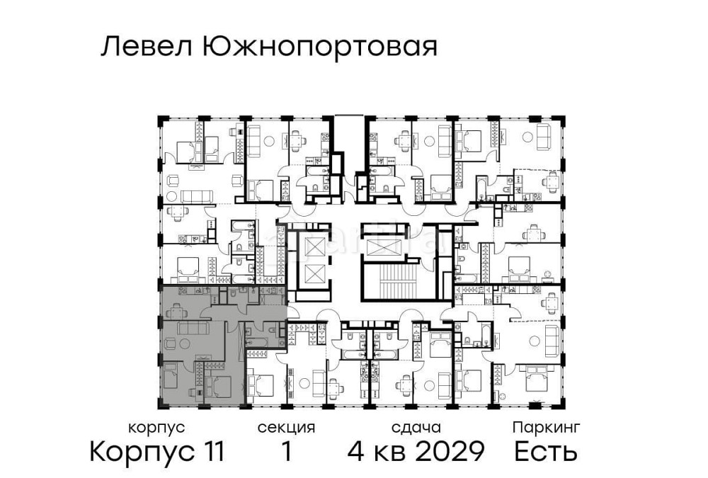 3-комн. квартира, 65.4 м2, 5/16 эт. Москва - изображение 6