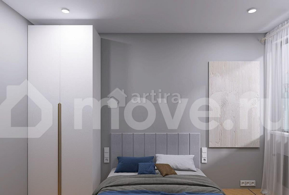 1-комн. апарт-ы, 37 м2, 13/20 эт. Москва - изображение 3