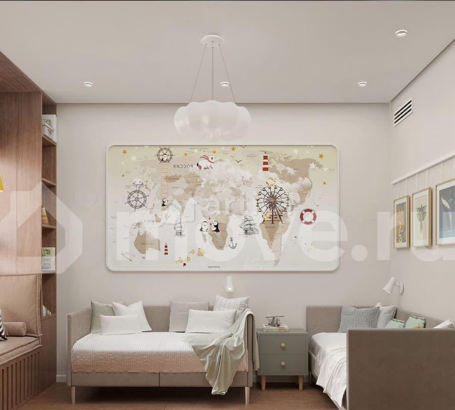 3-комн. квартира, 96.9 м2, 7/15 эт. Москва - изображение 5