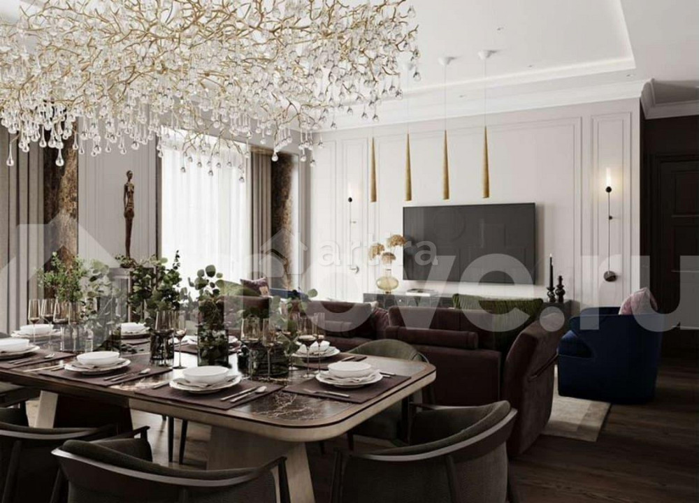 3-комн. пентхаус, 82.9 м2, 3/41 эт. Москва - изображение 5