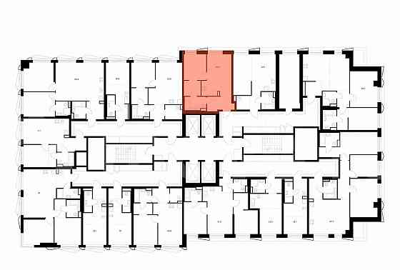 1-комн. квартира, 34.7 м2, 24/38 эт. Москва