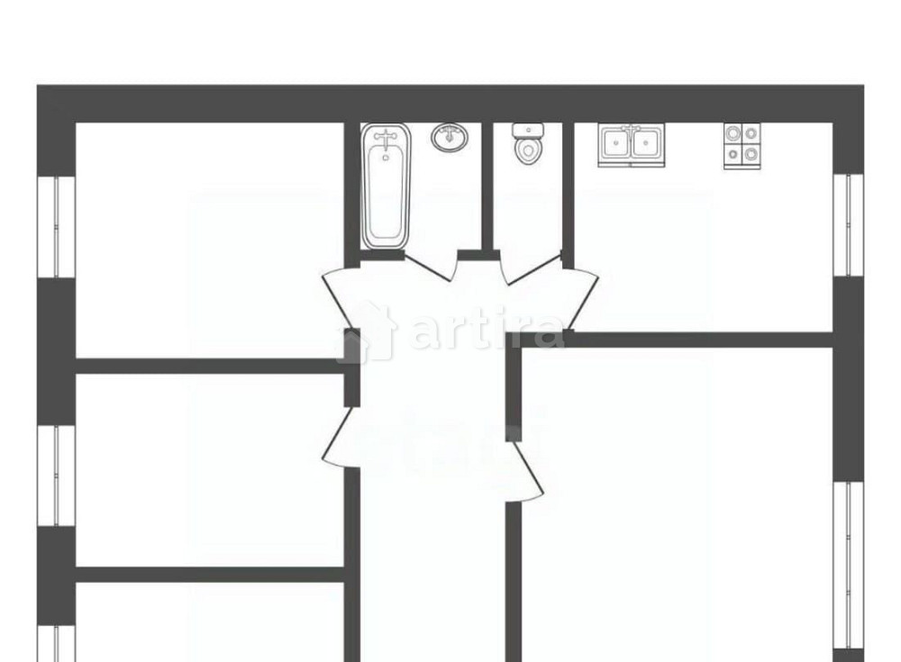 Комната, 18.7 м2, 3/5 эт. Москва - изображение 1