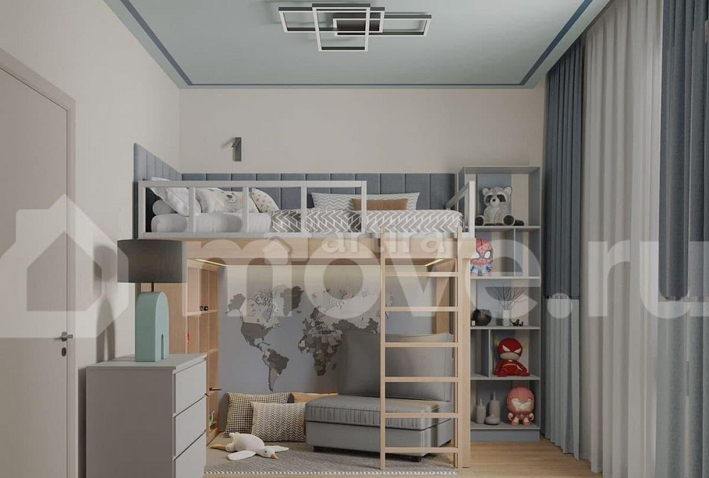 3-комн. квартира, 107 м2, 22/52 эт. Москва - изображение 2