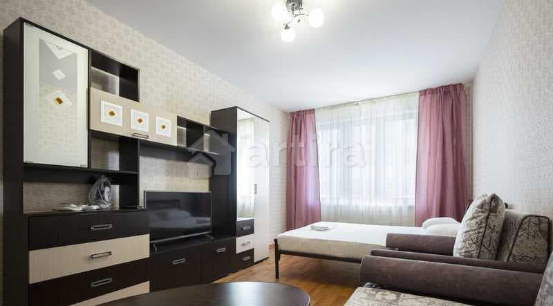 1-комн. квартира, 44 м2, 11/25 эт. Красноярск - изображение 1