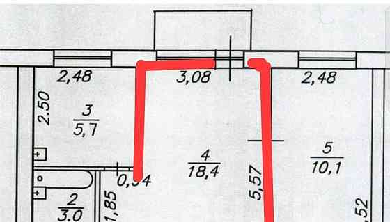 Комната, 15 м2, 4/5 эт. Владимир