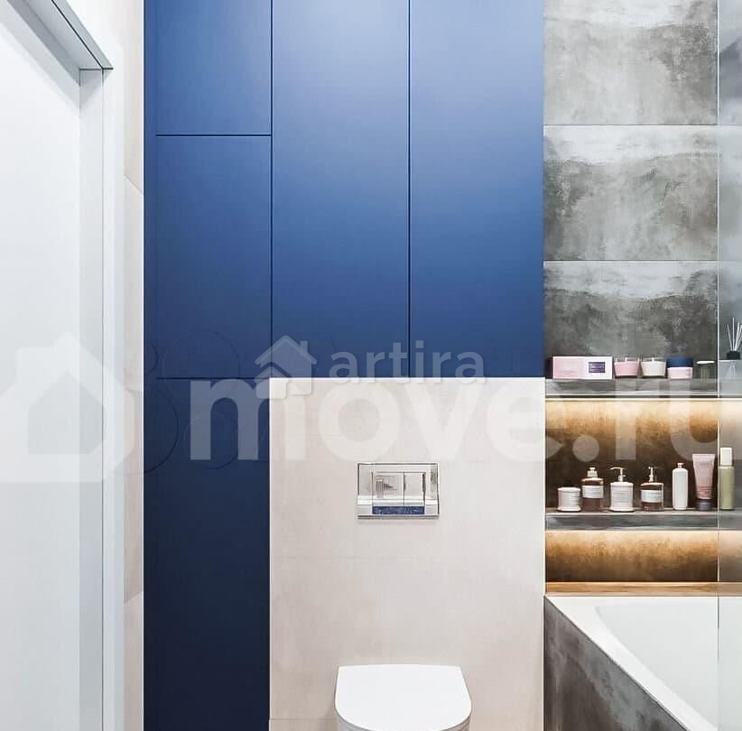 3-комн. апарт-ы, 81 м2, 64/78 эт. Москва - изображение 3