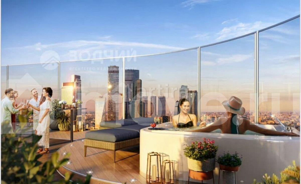 4-комн. квартира, 131.1 м2, 43/45 эт. Москва - изображение 6