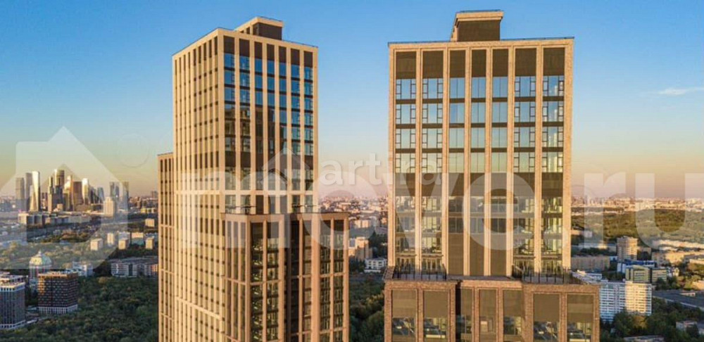 3-комн. пентхаус, 80.2 м2, 40/52 эт. Москва - изображение 2