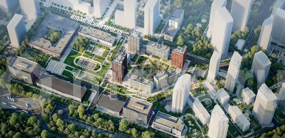 2-комн. квартира, 59.6 м2, 14/18 эт. Москва - изображение 2