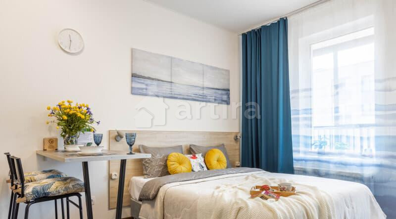 1-комн. апарт-ы, 30 м2, 10/12 эт. Санкт-Петербург - изображение 1