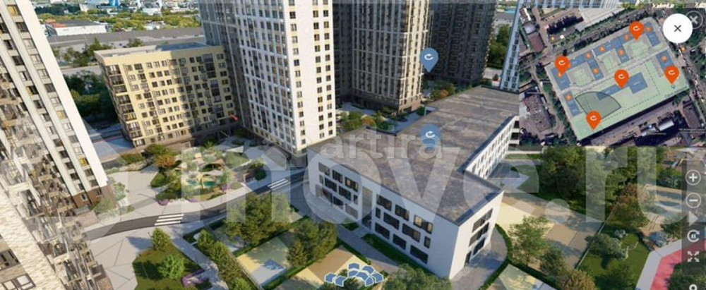 Студия, 19.9 м2, 2/25 эт. Москва - изображение 2