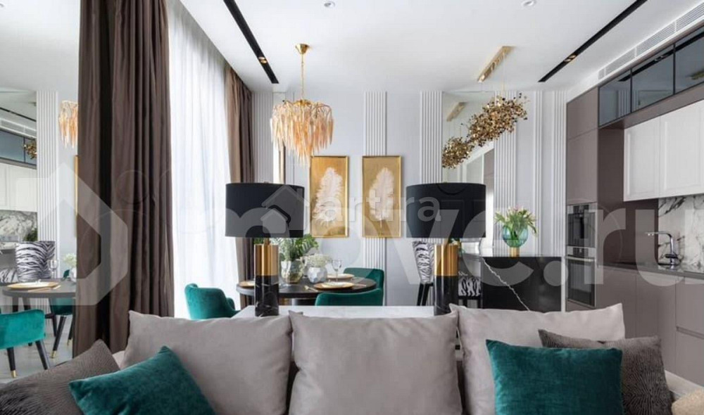 3-комн. апарт-ы, 101 м2, 15/78 эт. Москва - изображение 2