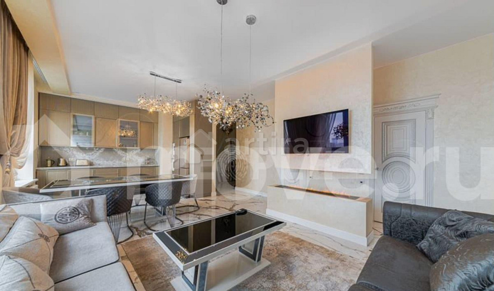 3-комн. апарт-ы, 87 м2, 12/37 эт. Москва - изображение 2