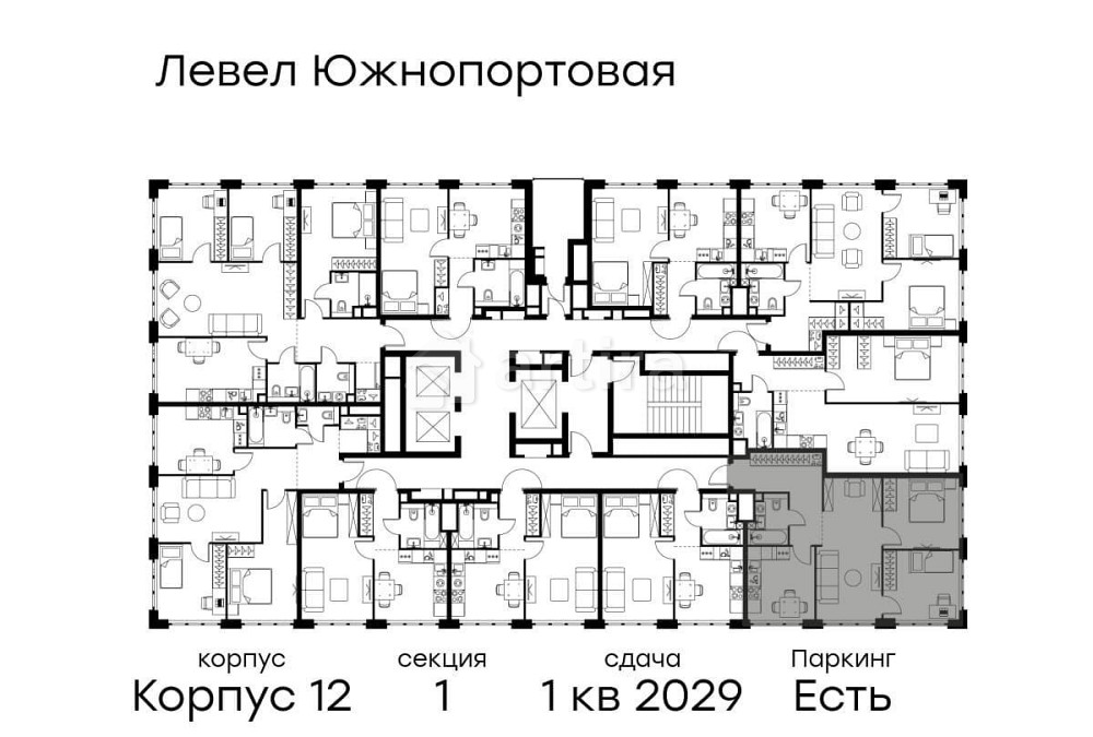 3-комн. квартира, 64 м2, 14/20 эт. Москва - изображение 3