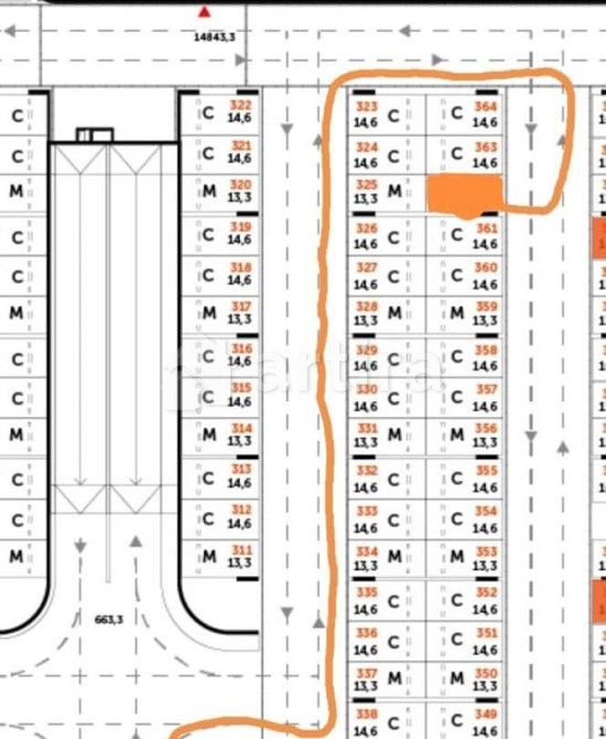 Гараж, 14 м2 Развилка - изображение 4