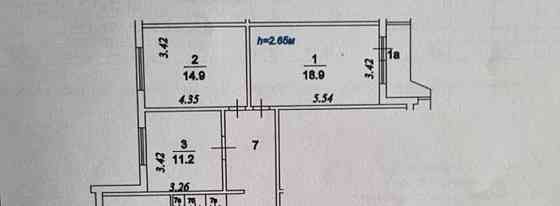 Комната, 11.2 м2, 4/17 эт. Москва