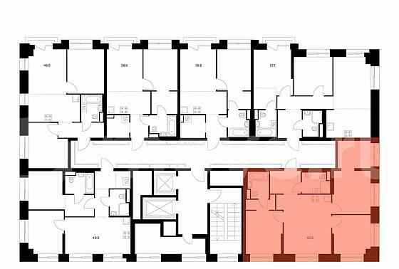 3-комн. квартира, 67.3 м2, 12/19 эт. Москва