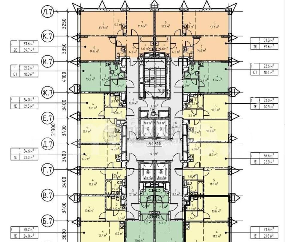 1-комн. квартира, 37.5 м2, 10/31 эт. Москва - изображение 3