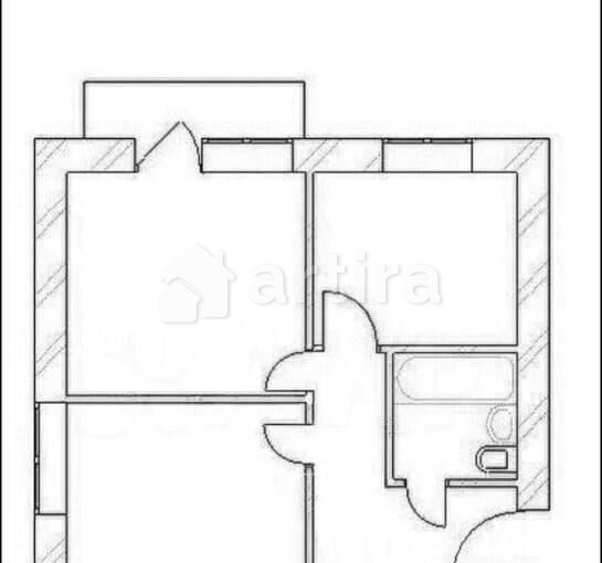 2-комн. квартира, 31 м2, 3/5 эт. Москва - изображение 9