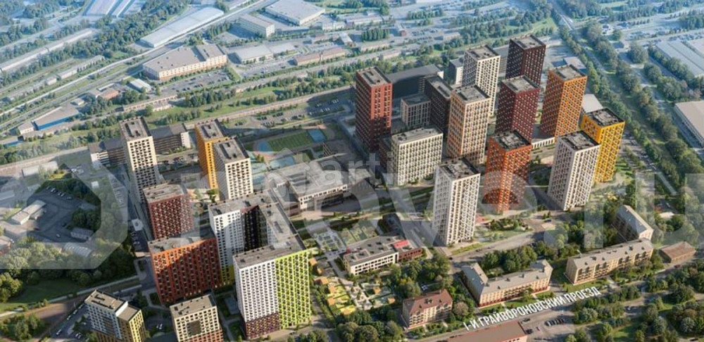 1-комн. квартира, 32.6 м2, 15/24 эт. Москва - изображение 2