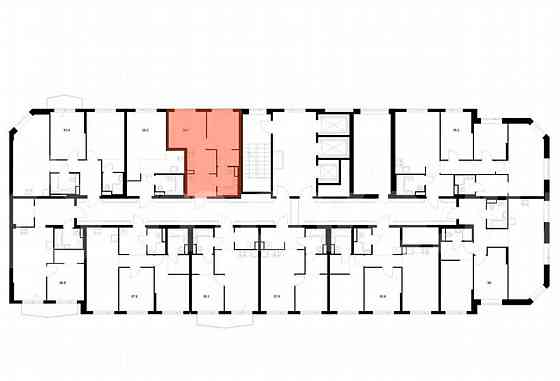 1-комн. квартира, 34 м2, 14/21 эт. Москва