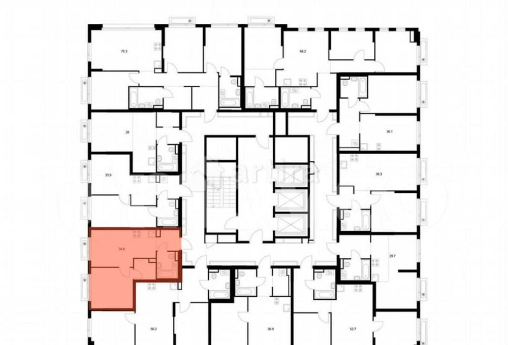 1-комн. квартира, 34.8 м2, 8/21 эт. Зеленоград - изображение 2