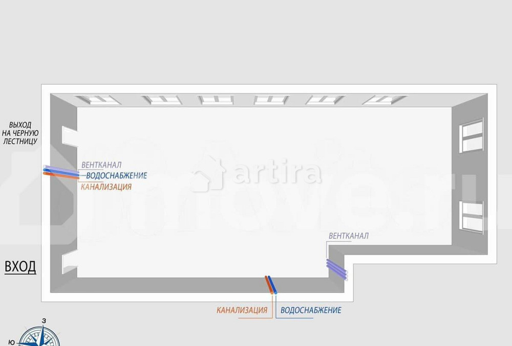 4-комн. квартира, 111.2 м2, 5/5 эт. Москва - изображение 4