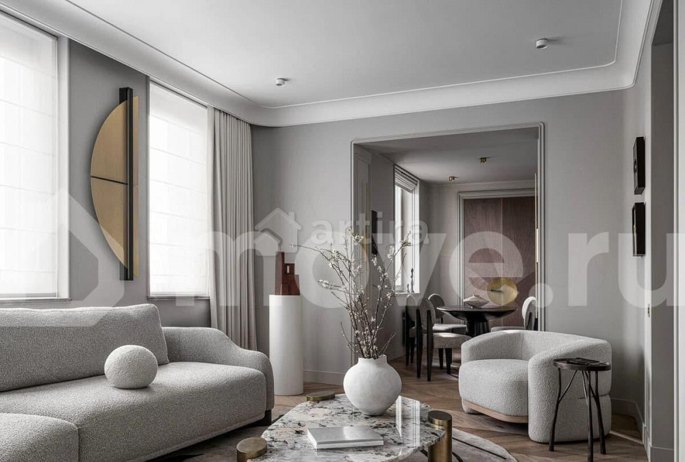 3-комн. квартира, 112.7 м2, 12/44 эт. Москва - изображение 1