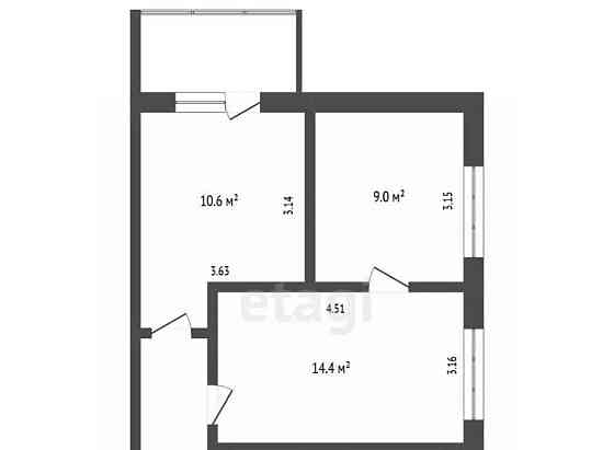 Комната, 23.4 м2, 5/9 эт. Москва