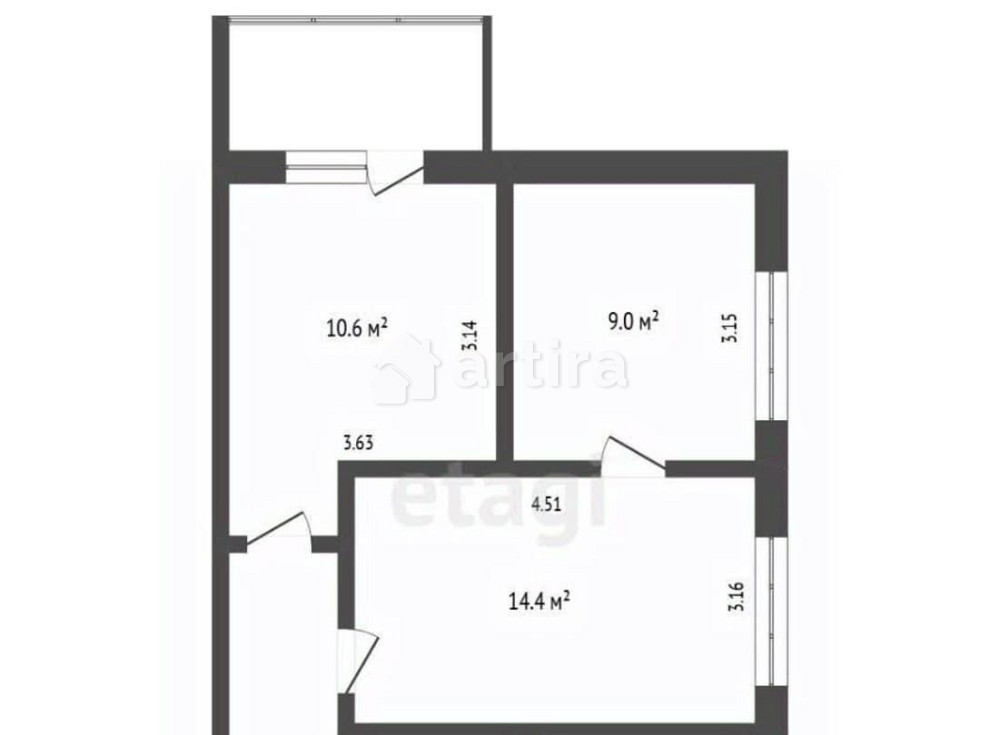 Комната, 23.4 м2, 5/9 эт. Москва - изображение 5