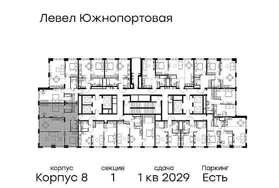 3-комн. квартира, 93.7 м2, 35/49 эт. Москва