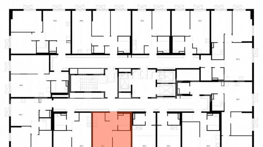 1-комн. квартира, 32.5 м2, 9/24 эт. Москва - изображение 2