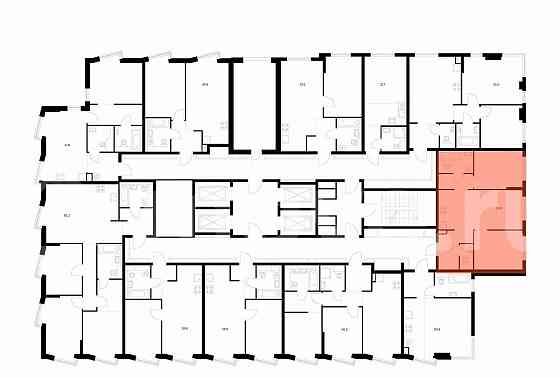 2-комн. квартира, 53.6 м2, 32/32 эт. Москва
