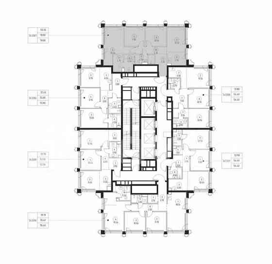 3-комн. квартира, 78.8 м2, 43/45 эт. Москва