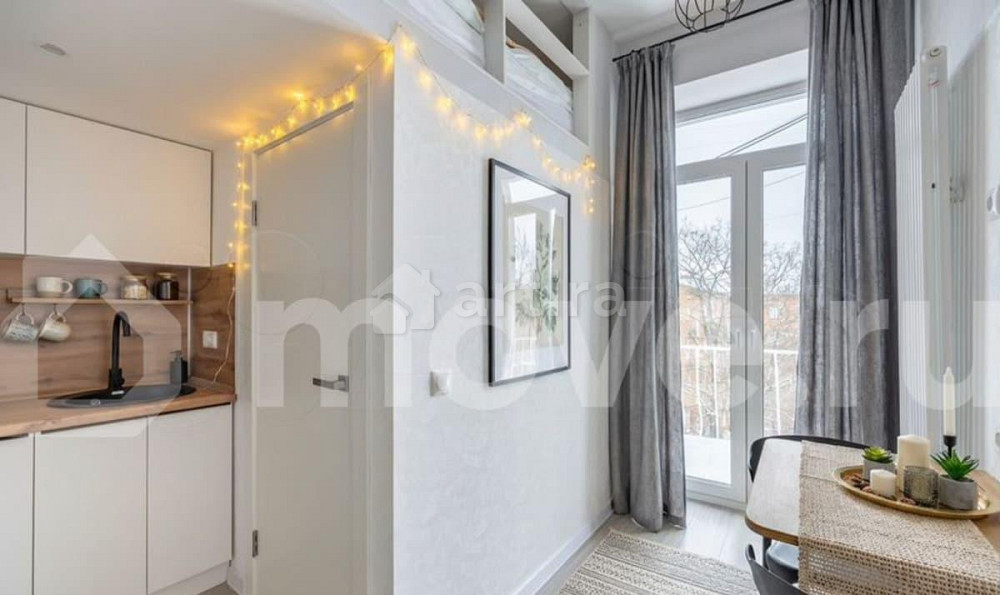 Студия, 19 м2, 5/5 эт. Москва - изображение 4