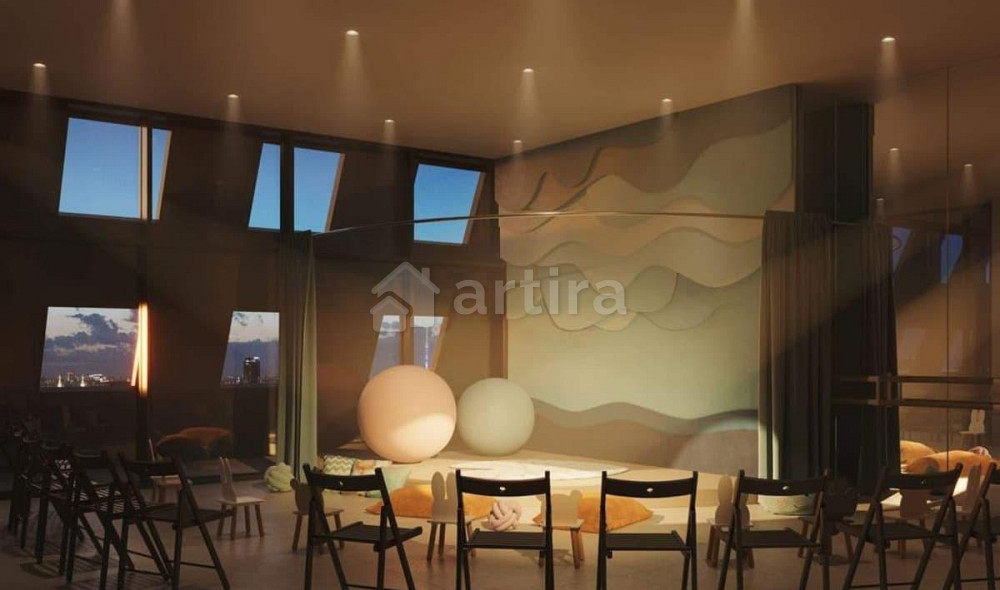 1-комн. апарт-ы, 44 м2, 15/28 эт. Москва - изображение 5