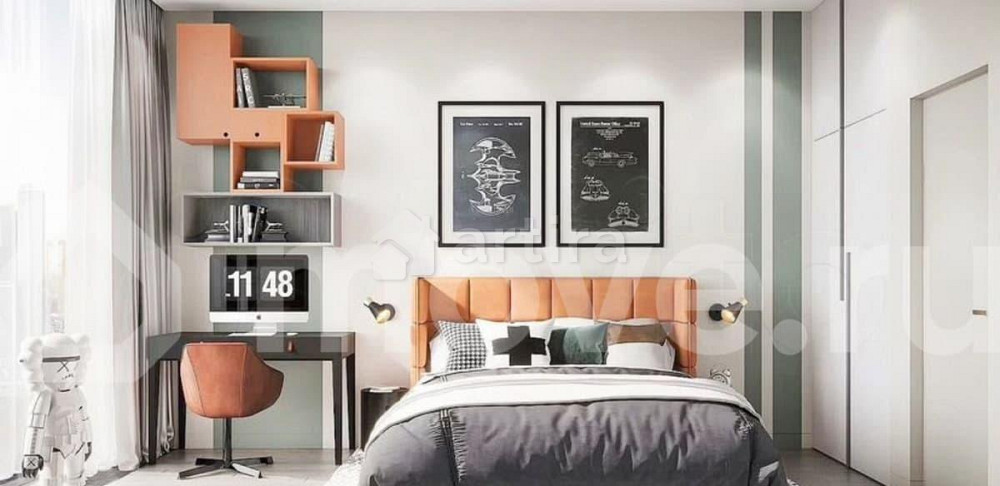 4-комн. квартира, 90 м2, 27/45 эт. Москва - изображение 5